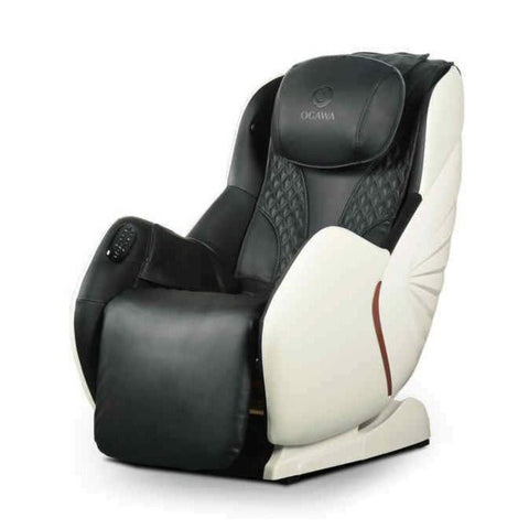 OGAWA MySofa Luxe OS3161S-マッサージチェア-ブラック-ホワイト-人工皮革製マッサージチェア ワールド