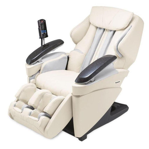 パワフルな1台 - Panasonic EP-MA70CX802 Real Pro Hot Stone Massage Chair-Beige Faux Leather Massage Chair World