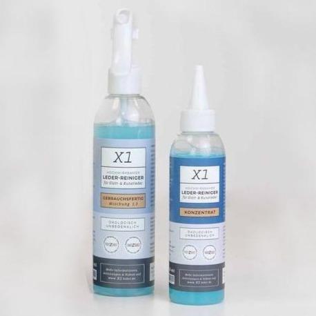 X1 Stain Cleaner for Real and Imitation Leather Care-400 ml-Massage Chair World
